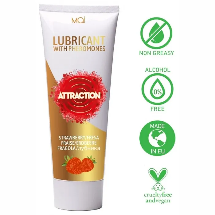 Anal Ma Lubrificante a base acquosa contenente feromoni aromatizzato al gusto di fragola 75 ml