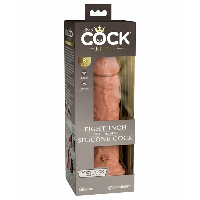 Dildos | Dildo Realistico Pipedream - King Cock Silicone Naturale - Pipedream - King Cock