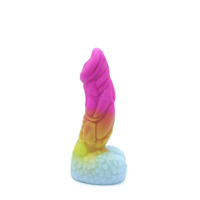 Kiotos Monstar Dildos | Kiotos Monstar - Dildo Beast No. 49 - Roze/Wit/Geel