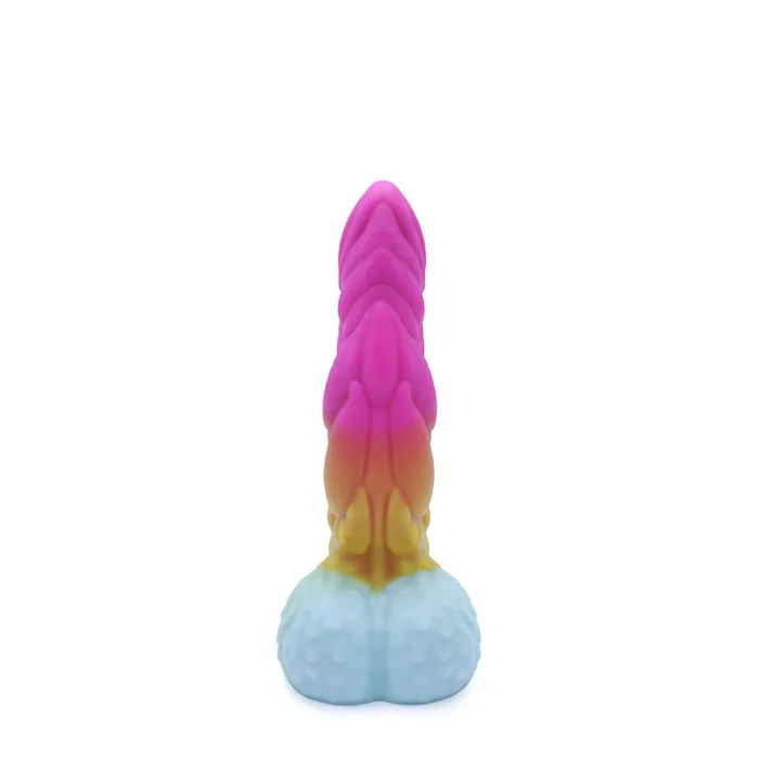 Kiotos Monstar Dildos | Kiotos Monstar - Dildo Beast No. 49 - Roze/Wit/Geel