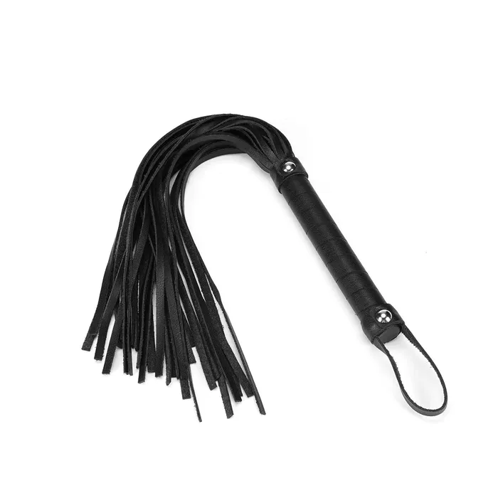 Liebe Seele Anal Liebe Seele Black Bond Bonded Leren Flogger Ecovriendelijk Zwart