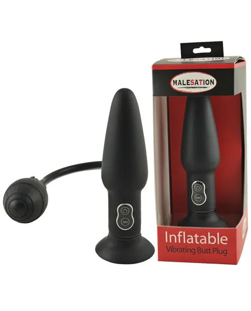 Malesation Male Sex Toys MALESATION Vibrating Inflatable Butt Plug