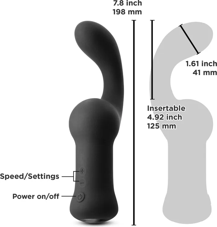 Pipedream Pipedream - Renegade - Curve Vibrerende Siliconen Prostate Massager | Male Sex Toys