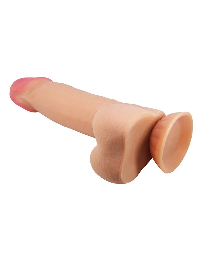 Pretty Love - Najim - Sliding Skin Dildo - Lengte 21.8 cm - Ø 4.6 cm - Lichte Huidskleur | Pretty Love Vibrators