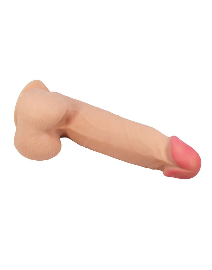 Pretty Love - Najim - Sliding Skin Dildo - Lengte 21.8 cm - Ø 4.6 cm - Lichte Huidskleur | Pretty Love Vibrators