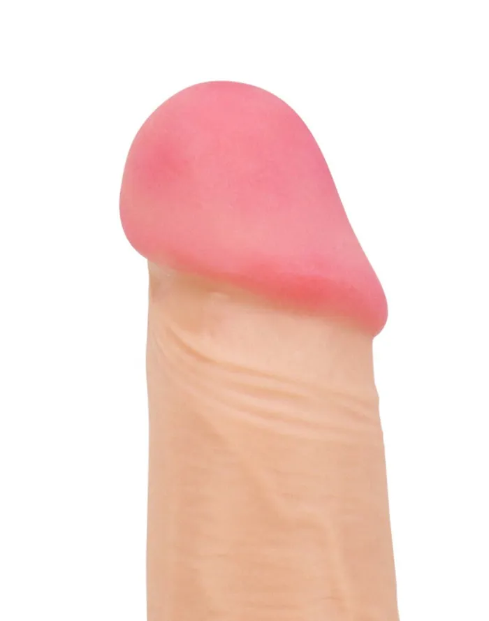 Pretty Love - Najim - Sliding Skin Dildo - Lengte 21.8 cm - Ø 4.6 cm - Lichte Huidskleur | Pretty Love Vibrators