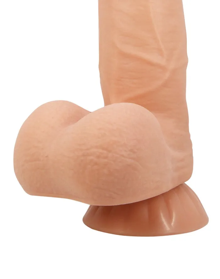 Pretty Love - Najim - Sliding Skin Dildo - Lengte 21.8 cm - Ø 4.6 cm - Lichte Huidskleur | Pretty Love Vibrators