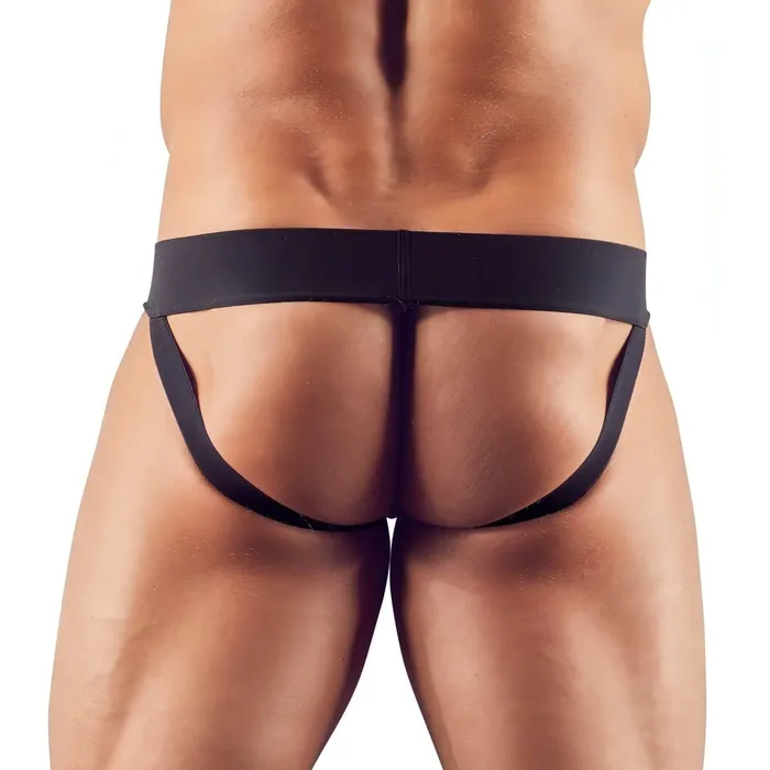 Svenjoyment Jockstrap a rete - Nero, Taglia S | Vibrators