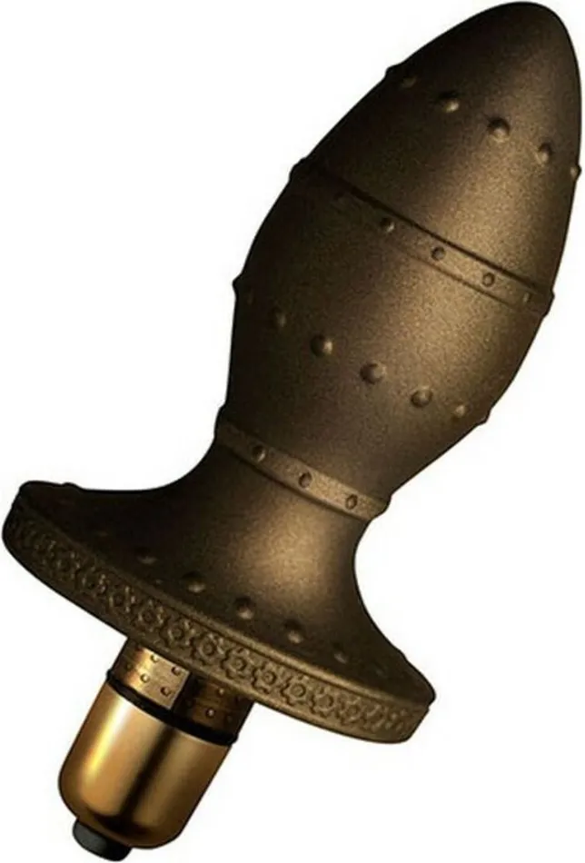 Vibrators | Rocks Off (D) Rocks-off - Dominus - Vibrerende Buttplug - 10 snelheden - Metallic Brons