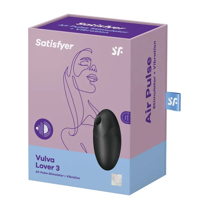 Vulva Lover 3 - Black | Satisfyer Anal