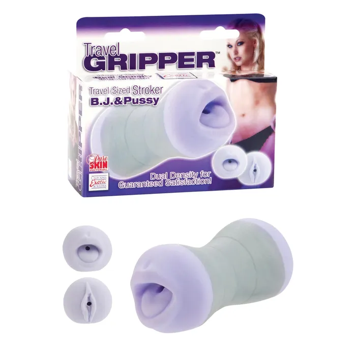 CalExotics Male Sex Toys | Travel Gripper B.j. and Pussy