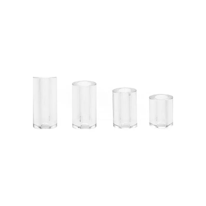 CBX Anal Cockcage Spacers Clear 4 Pc