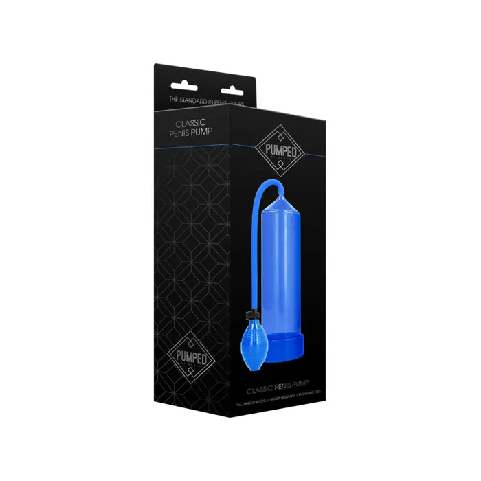 Classic Penis Pump - Blue | Shots Pumped Male Sex Toys