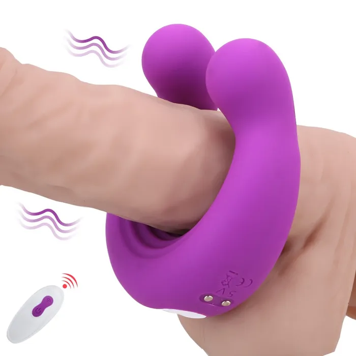 Cock Ring Couple Vibrator for Penis Clitoral Stimulation Lusty Age Male Sex Toys