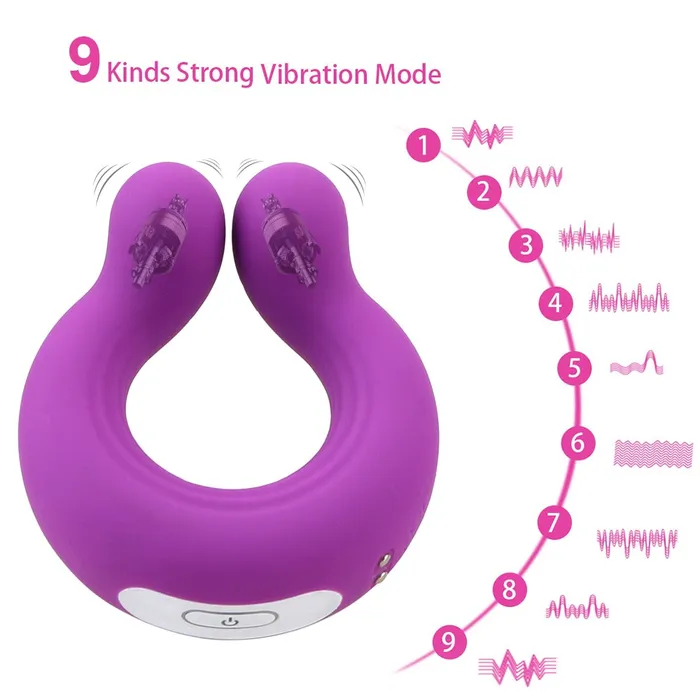 Cock Ring Couple Vibrator for Penis & Clitoral Stimulation | Lusty Age Male Sex Toys