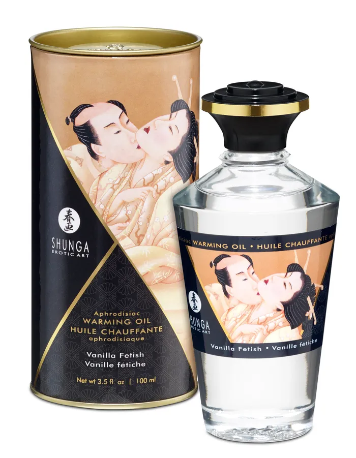 Couples Shunga Aphrodisiac Warming Oil Vanilla Fetish