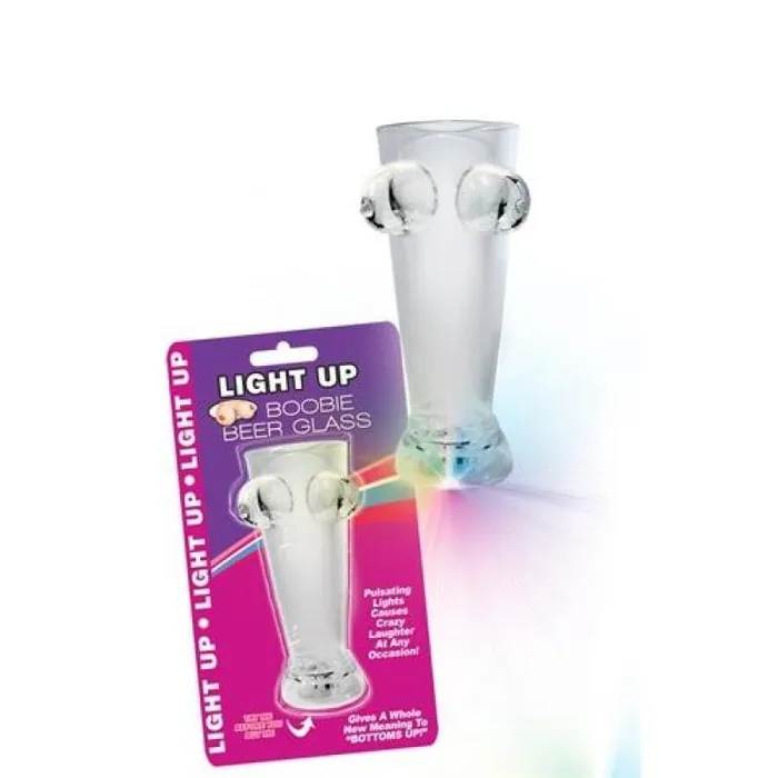 Dildos | Hott Products Light Up Boobie Beer Glass