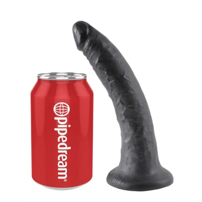 Dildos | King Cock 7-Inch Cock - Black - Pipedream