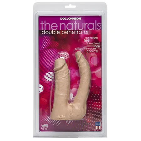 dj Dildos Naturals Double Penetrator Flesh