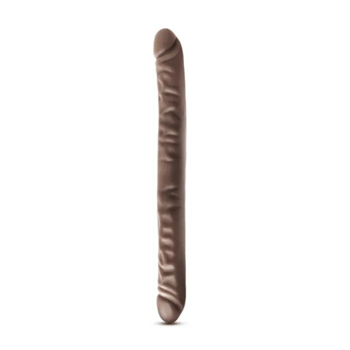 Dr. Skin - 18 Inch Double Dildo - Chocolate | Blush Novelties Dildos