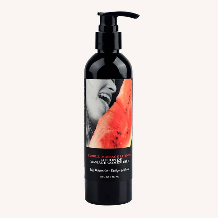 Earthly Body Couples Edible Massage Lotion Watermelonmle004