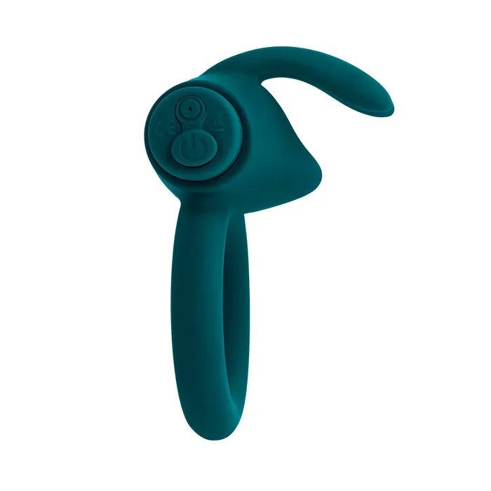 Evolved Novelties Male Sex Toys | Playboy Pleasure Bunny Buzzer Cock Ring - Deep Teal