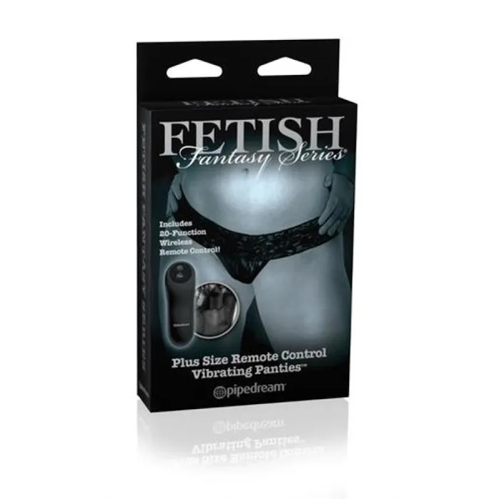 Fetish Fantasy Series Limited Edition Control Vibrating Panties - Plus Size | Pipedream Couples