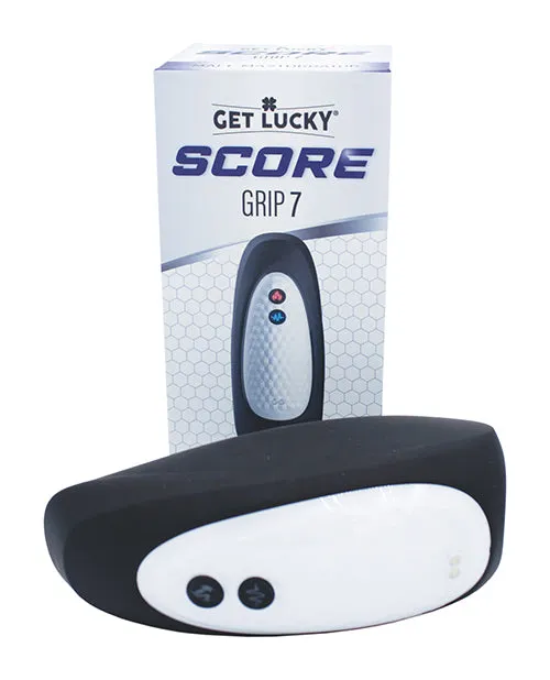 Get Lucky Score Grip 7 Masturbator Black Thank Me Now Male Sex Toys