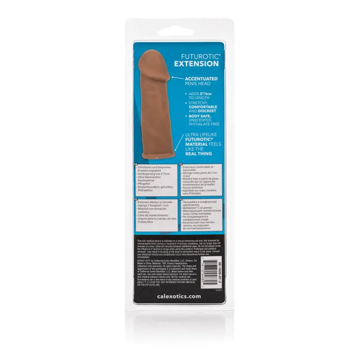 Male Sex Toys | CalExotics Futorotic Penis Extender - Brown