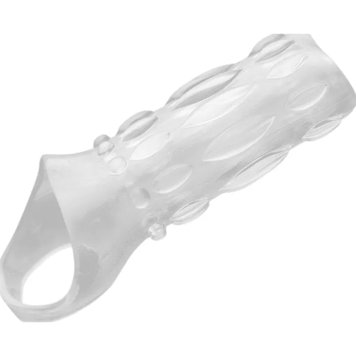 Male Sex Toys | Clear Sensations Enhancer Sex Sleeve - Size Matters