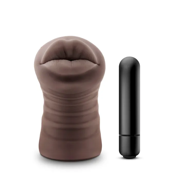 Male Sex Toys | Eden Eden Vibrating Pocket Pussy Masturbator - Brown