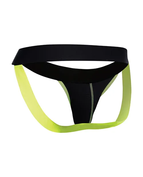 Male Sex Toys | Malebasics Corp Men's Male Basics Neon Jockstrap Neon Yellow