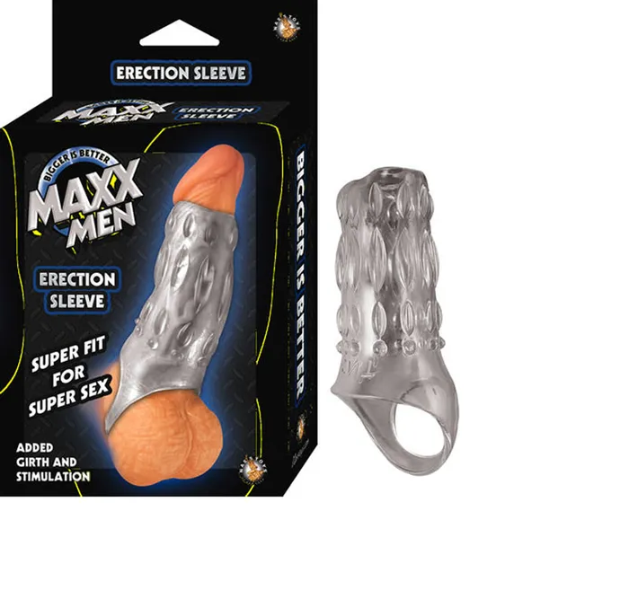 Male Sex Toys Nasstoys Maxx Men Erection Sleeve Clear