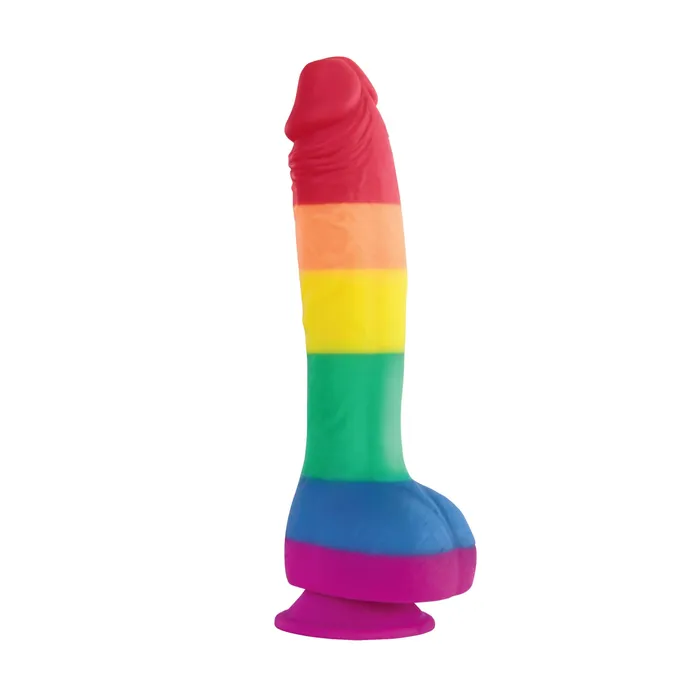 NS Novelties Dildos Colours Pride Edition Inch Dong Rainbow