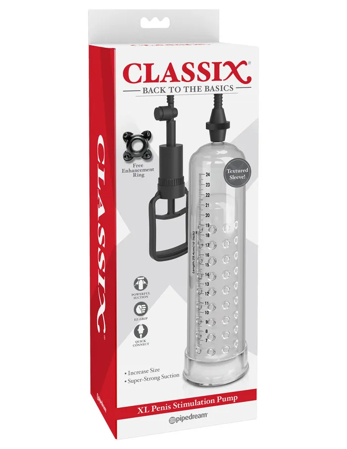 Pipedream Male Sex Toys | Classix Penis Stimulation Pump