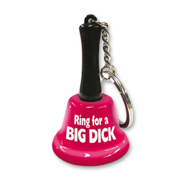 Ring For Big Dick Keychain Bell Novelty Keychain Ozze Male Sex Toys