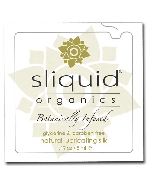 Sliquid Lubricants Sliquid Organics Silk Lubricant 17 Oz Pillow