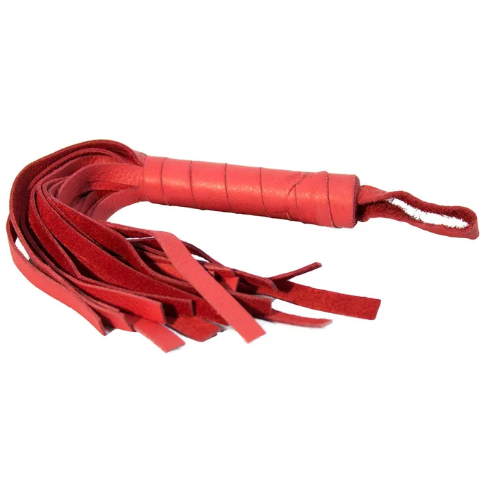 Soft Flogger 12" - Red | Foxtails Vibrators