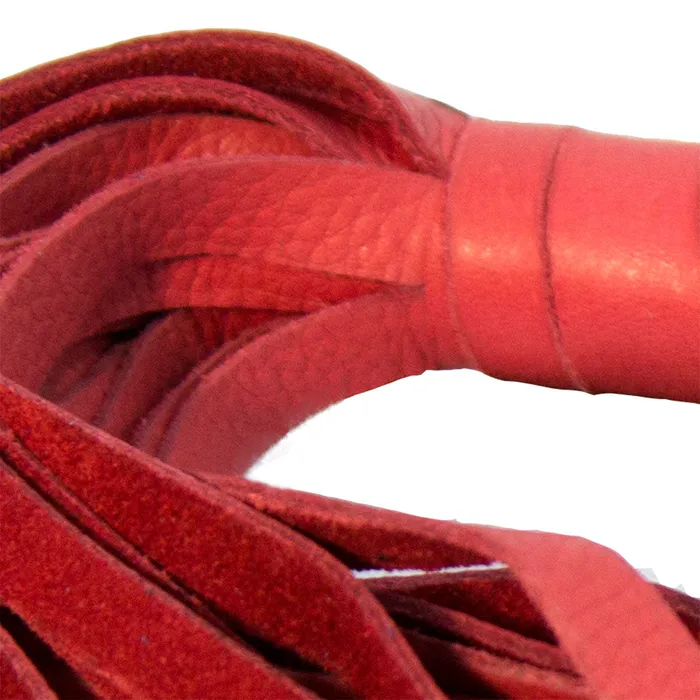 Soft Flogger 12" - Red | Foxtails Vibrators