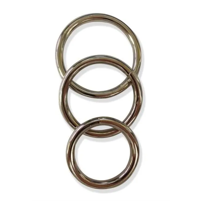 Sportsheets Male Sex Toys | Metal O Ring 3 Pack