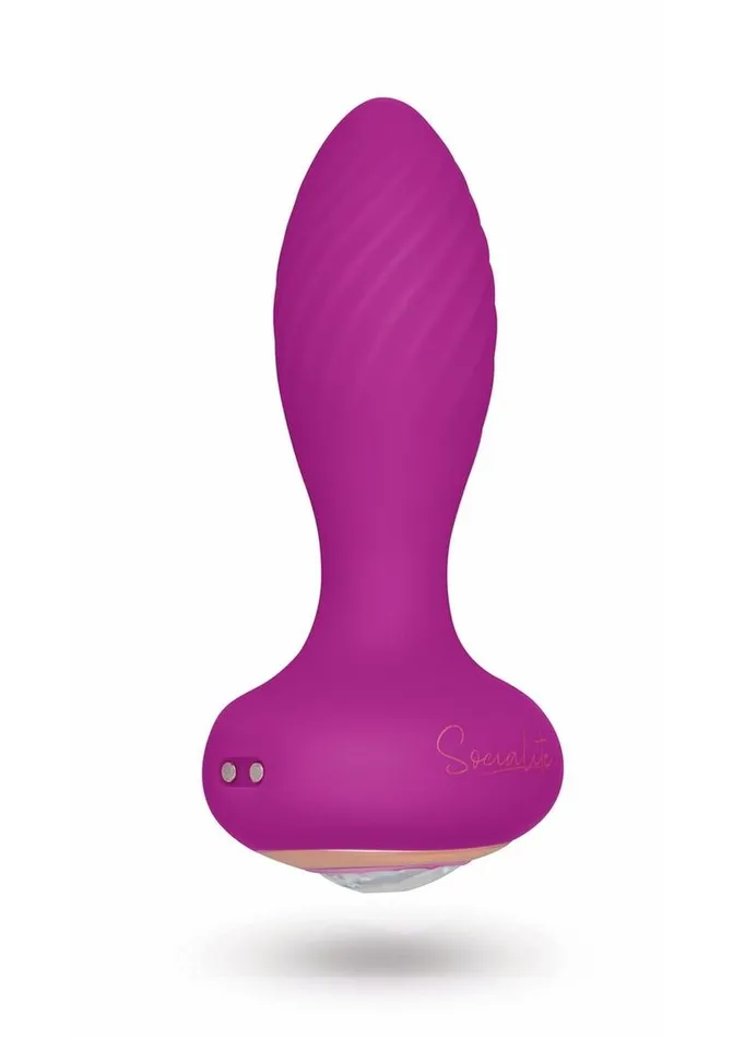 Bodywand Socialite Paradis Rechargeable Silicone Anal Plug Bodywand Male Sex Toys