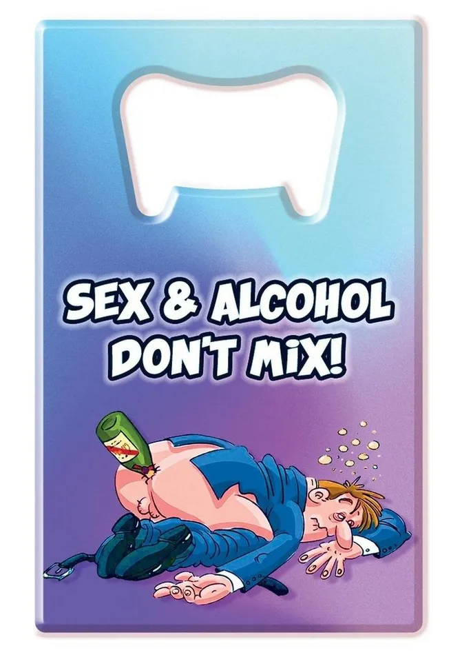 Bottle Opener Sex and Alcohol Dont Mix Ozze Creations Couples