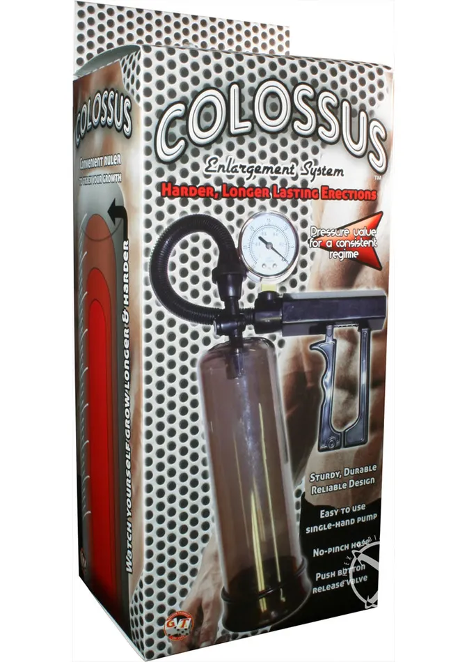 Colossus Enlargement System Penis Pump Golden Triangle Male Sex Toys