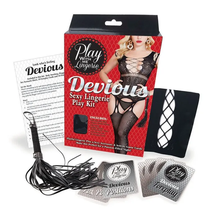 Couples Play With Me Devious Lingerie Set Sexy Lingerie Play Kit Little Genie