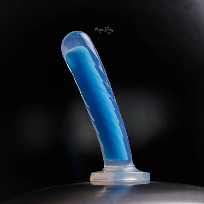 Dildos Blush Neo Elite GLOW in the Dark Tao Dual Density Dildo Blush Novelties