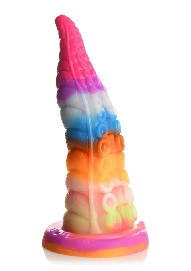 Dildos Creature Cocks Creature Cocks Luminoctopus Glow In The Dark Tentacle Silicone Dildo