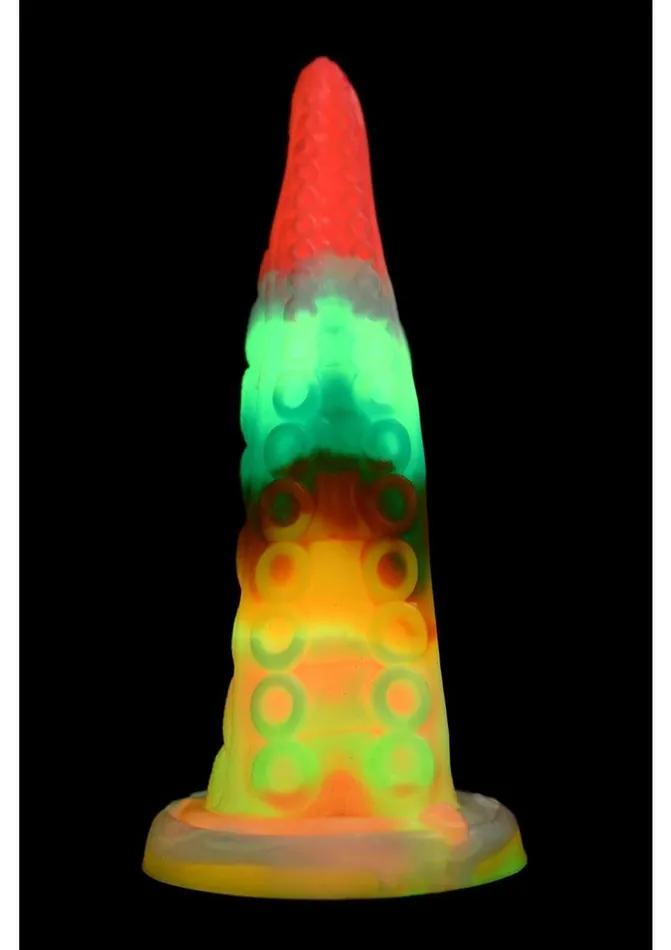 Dildos Creature Cocks Creature Cocks Luminoctopus Glow In The Dark Tentacle Silicone Dildo