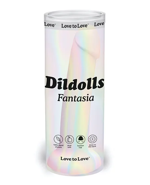 Dildos Lovely Planet Love to Love Curved Suction Cup Dildolls Fantasia Asst Colors