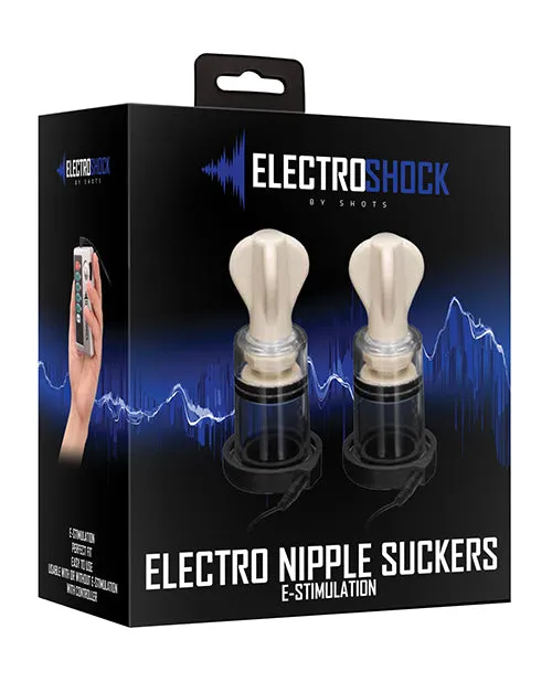 Dildos Shots America LLC Shots Electroshock Nipple Suckers Clear