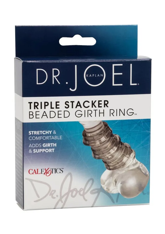 Dr Joel Kaplan Beaded Girth Ring Triple Stacker Cock Ring Dr Joel Kaplan Male Sex Toys